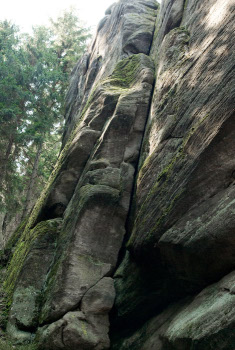 Borovicová věž – převislá cesta. Podobně jako Cerro Torre nepustí nahoru každého.