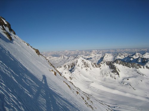 Výstup na Weißseespitze (3518 m)  - Nordwand –  Ötztalské Alpy