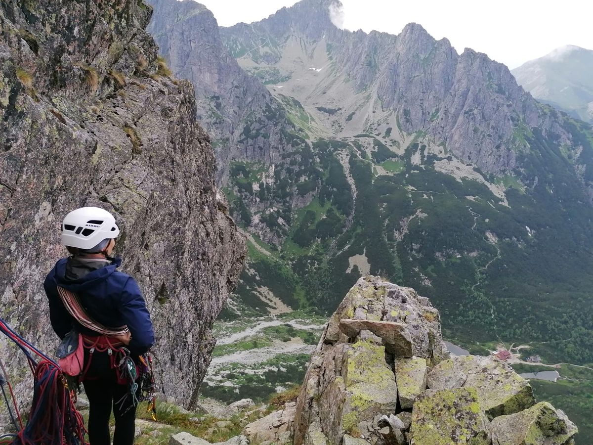 nahoře na Nemeckém rebríku, autor: Táňa & Pavlína