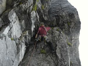 Trychtýř alias Memento mori na Piz Badile