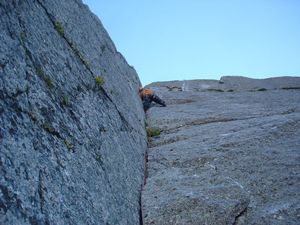 Trychtýř alias Memento mori na Piz Badile