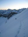 Výstup na Weißseespitze (3518 m)  - Nordwand –  Ötztalské Alpy