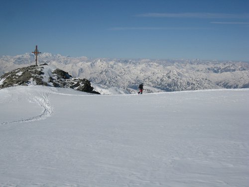 Výstup na Weißseespitze (3518 m)  - Nordwand –  Ötztalské Alpy